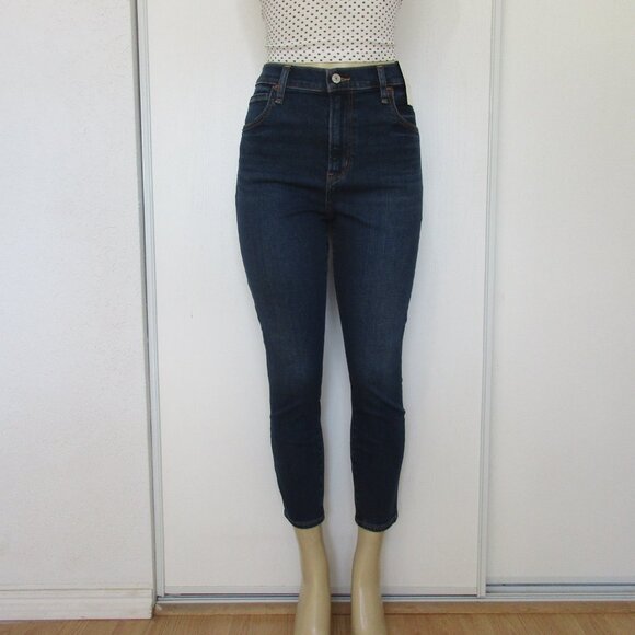 🌸SOLD🌸 New Abercrombie & Fitch Jeans Size 29/8 High Rise Super Skinny Ankle - Picture 2 of 10